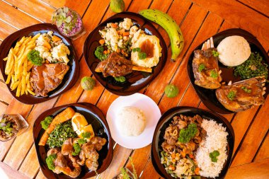 En iyi yemek ve yemek manzarası.