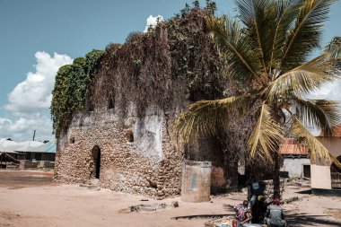 Eski şehrin kalıntıları.
