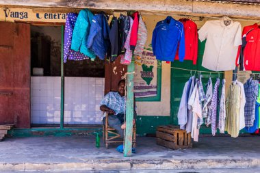 Nikaragua 'da tipik bir sokak