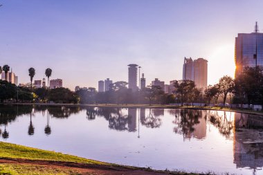 Hollanda 'nın başkentinin manzarası