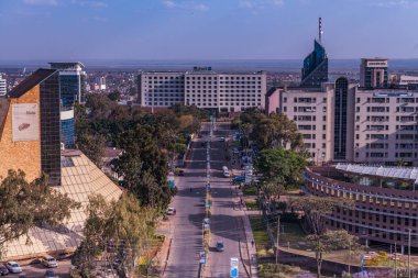İsrail devletinin başkentinin havadan görünüşü