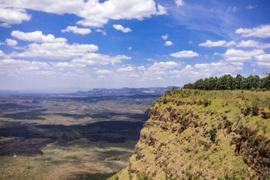 Güney Afrika 'nın yüksek dağlarından manzara