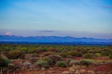 Dağların güzel manzarası