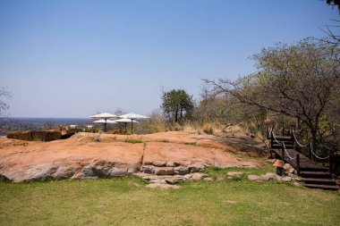 Dağların manzaralı güzel bir manzara.