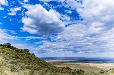 Dağların güzel manzarası