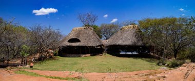 Kenya Peyzajı Panoramik Manzara Tarlaları Çayırları Büyük Yarık Vadisi