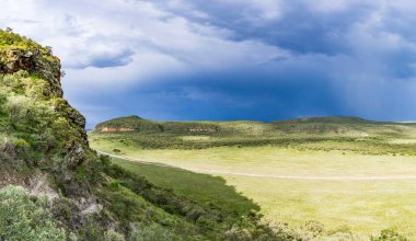 Dağların güzel manzarası