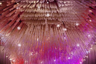 Düğün Dekorasyonu Çiçek Çadırları şık tören tarzında