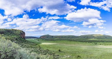 Dağların güzel manzarası