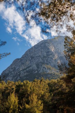 Güzel doğa ve dağ. Türkiye 'de dağlar. kamp