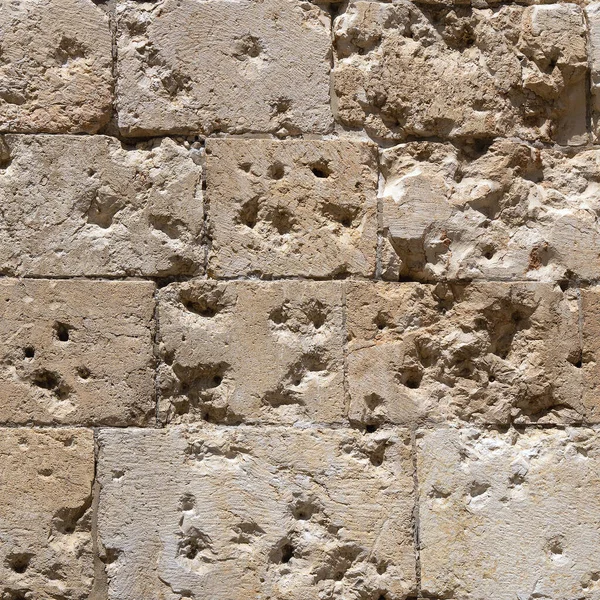 Bckground Marks Bullets Wall Gates Old City Jerusalem Israel — Stock Photo, Image