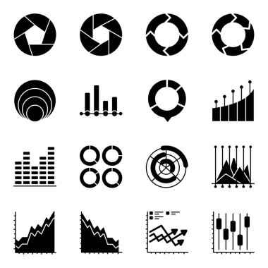 Grafik Düz Simgeleri Paketi
