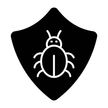 Hata güvenliğinin düzenlenebilir tasarım simgesi