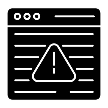 Web hatasının premimium indirme simgesi 