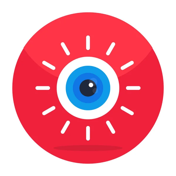 Підходяща Піктограма Дизайну Очей — стоковий вектор