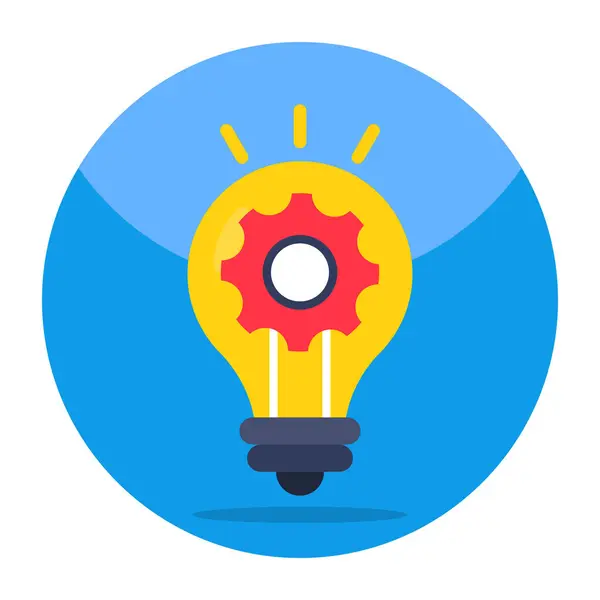 Icon Design Idea Development — Stockvector