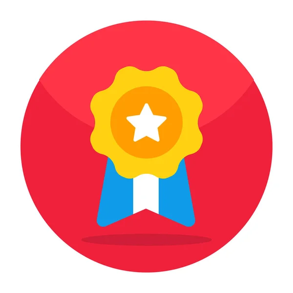 Perfect Design Icon Star Badge — Wektor stockowy