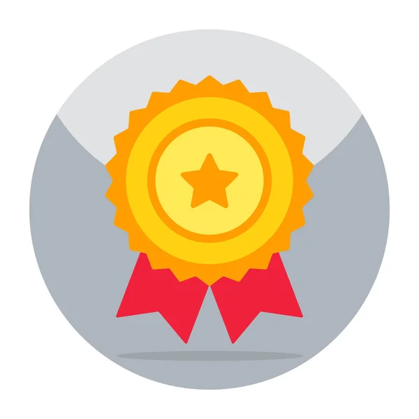 Icône Design Parfaite Badge Classement — Image vectorielle