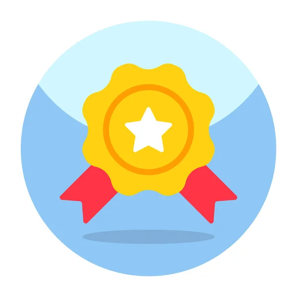 Creative Design Icon Rating Badge — Stock Vector