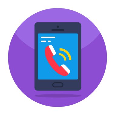 Gelen aramaların benzersiz bir tasarım simgesi