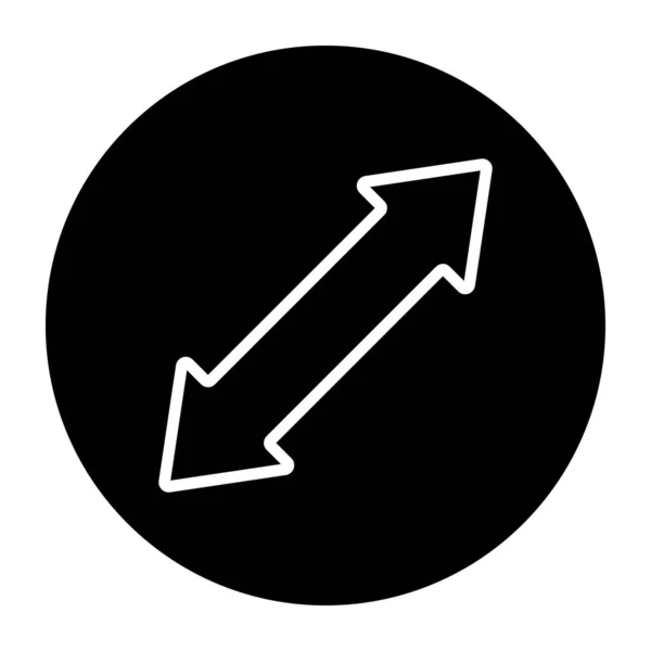 Icon Design Arrow — Stock Vector