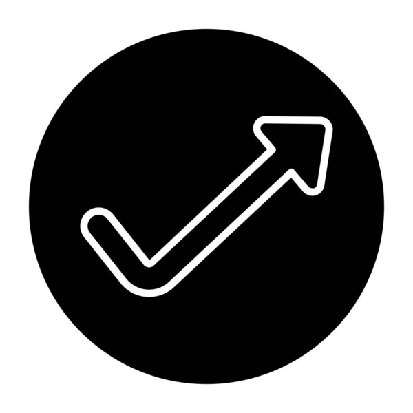 Icon Design Arrow — Stock Vector