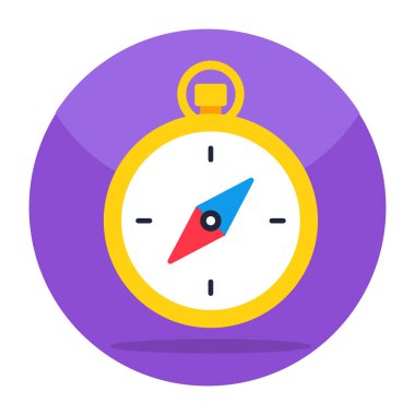 Pergelin düz tasarım simgesi