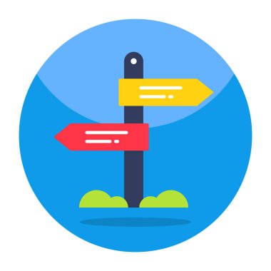 Yol tahtası için mükemmel tasarım simgesi 