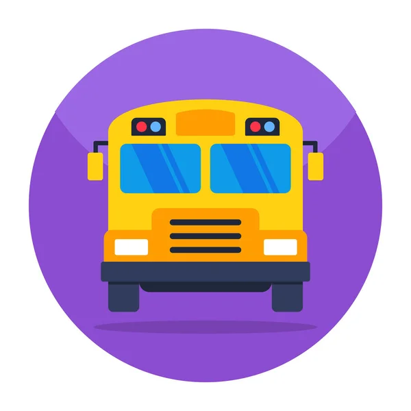 Иконка Дизайна Автобуса — стоковый вектор