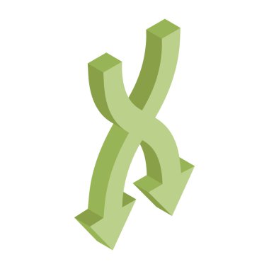 Ok başlığının mükemmel bir tasarım simgesi 