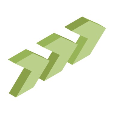 Ok başlığının mükemmel bir tasarım simgesi 