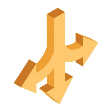 Ok başlığının mükemmel bir tasarım simgesi 