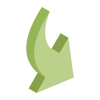 Ok başlığının mükemmel bir tasarım simgesi 