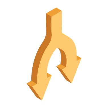 Ok başlığının mükemmel bir tasarım simgesi 