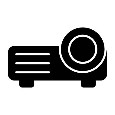 Katı bir tasarım, projektörün simgesi