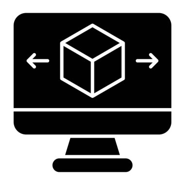 3d cad düzenlenebilir tasarım simgesi
