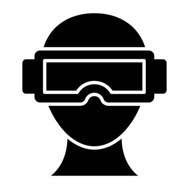 VR kulaklığın mükemmel tasarım simgesi