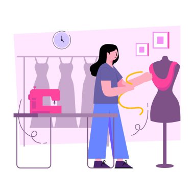 Moda tasarımcısının moda tasarımı 