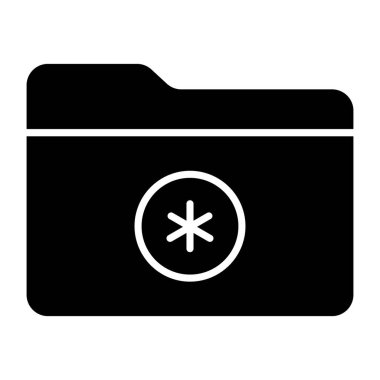 Premium download icon of medical folder