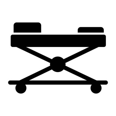 Hasta yatak ikonu, sedye dizaynı