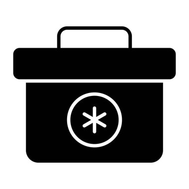 İlk yardım kitinin vektör tasarımı