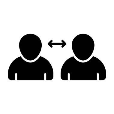 Mesafenizi korumak için bir simge tasarımı