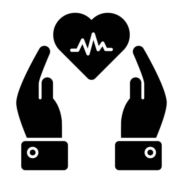 Сучасна Ікона Дизайну Серця — стоковий вектор