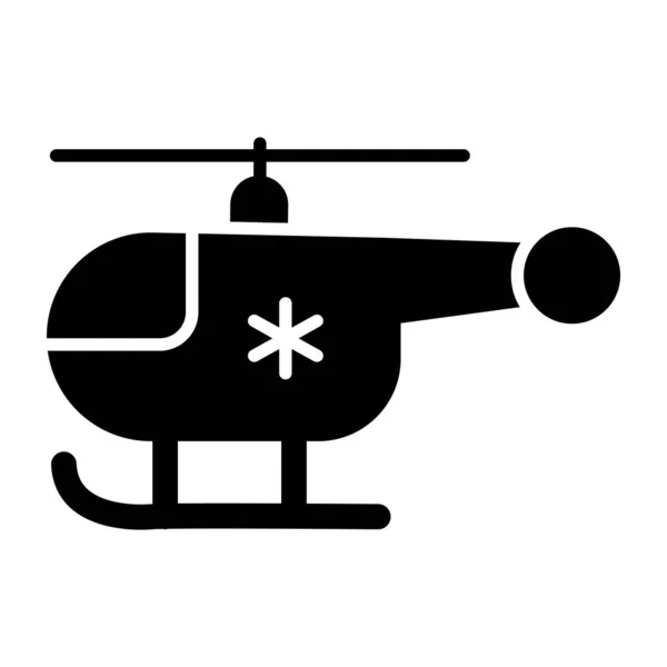 Ідеальний Дизайнерський Значок Повітряної Швидкої Допомоги — стоковий вектор
