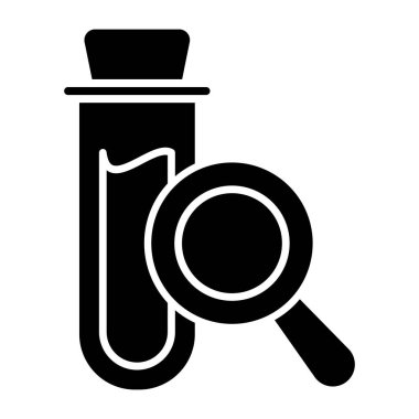 Arama tüpünün modern tasarım simgesi 