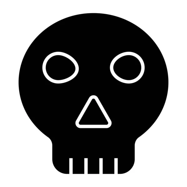 Premium Icono Descarga Cráneo — Archivo Imágenes Vectoriales