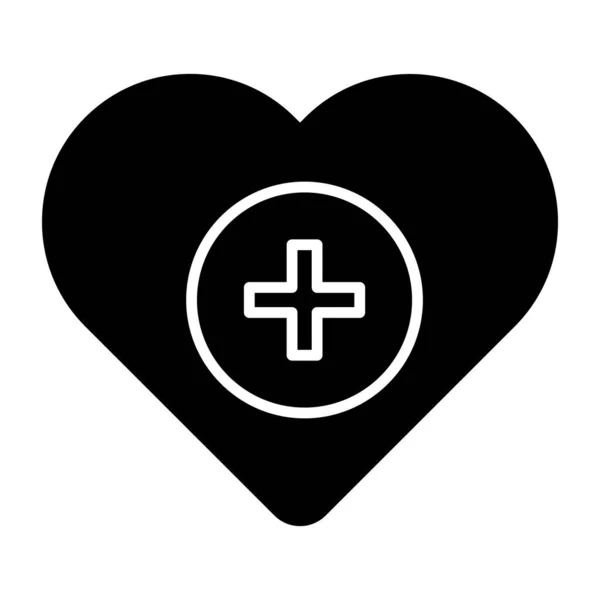 Икона Сердца Скачивания — стоковый вектор