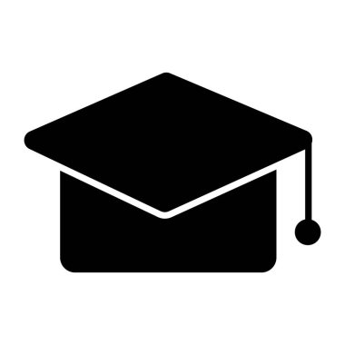 Akademik başlık simgesi, havan tahtasının vektör tasarımı