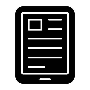 Mobil CV 'nin eşsiz tasarım simgesi