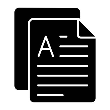 Sonuç tablosunun düzenlenebilir tasarım simgesi 